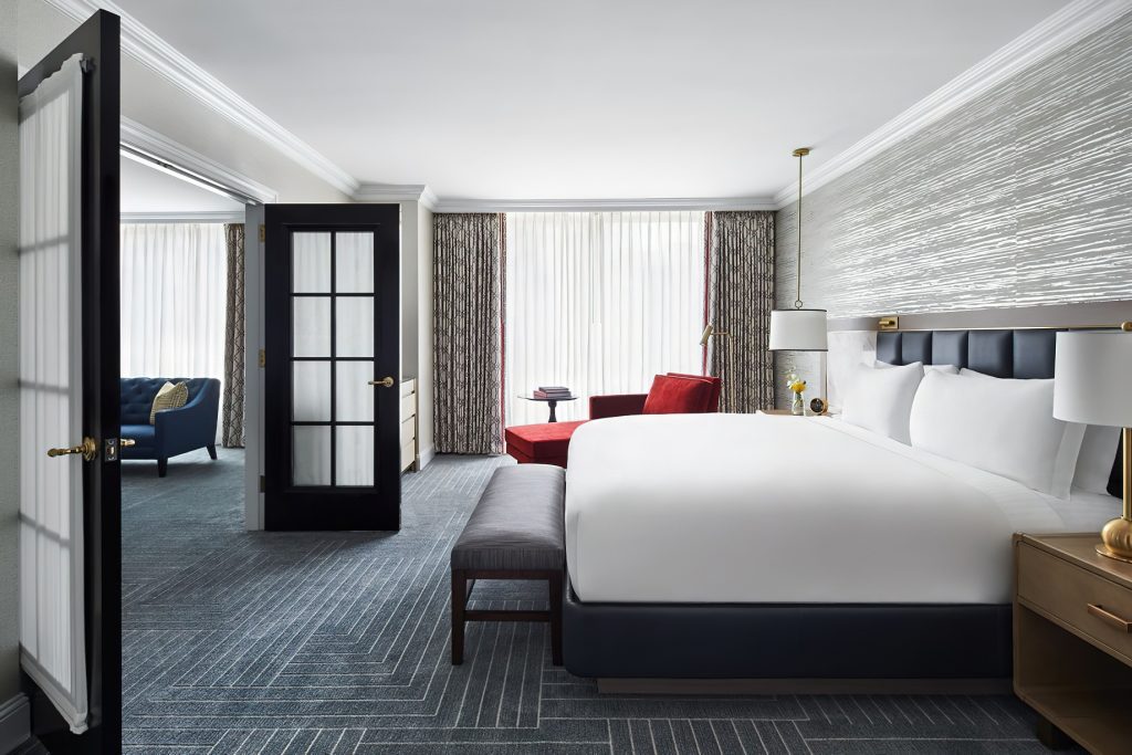 The Ritz-Carlton Washington, D.C. Hotel - Washington, D.C. USA - One Bedroom Suite Bedroom