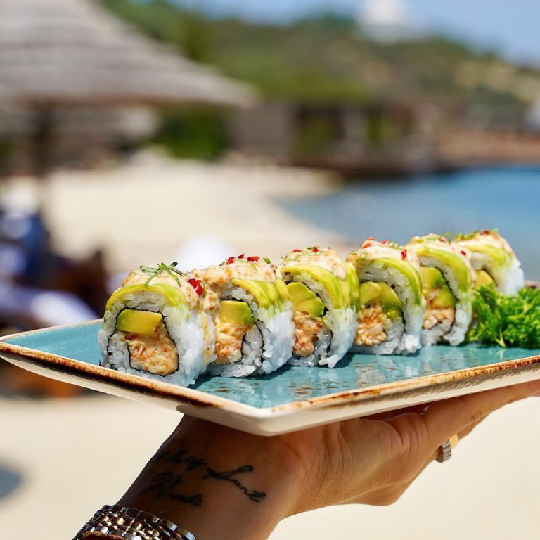 Mandarin Oriental, Bodrum Hotel – Bodrum, Turkey – Blue Beach Club and Bar Restaurant Sushi