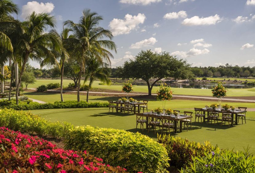 The Ritz-Carlton Golf Resort, Naples - Naples, FL, USA - Putting Green Dinner