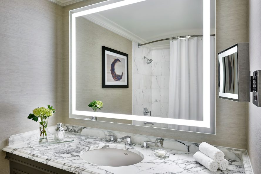 The Ritz-Carlton, Tysons Corner Hotel - McLean, VA, USA - Guest Room Bathroom
