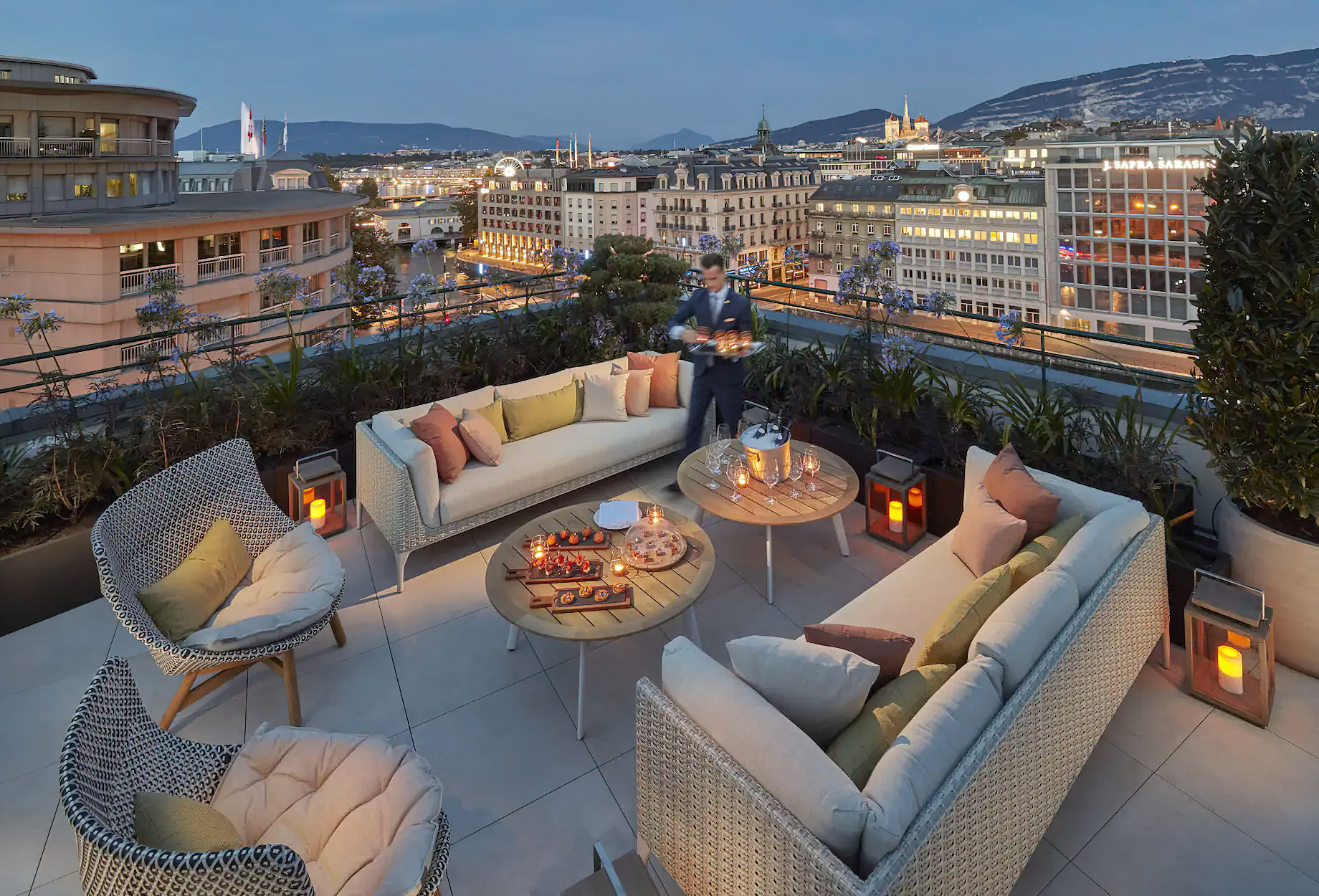 Mandarin Oriental, Geneva Hotel – Geneva, Switzerland – Royal Penthouse Terrace