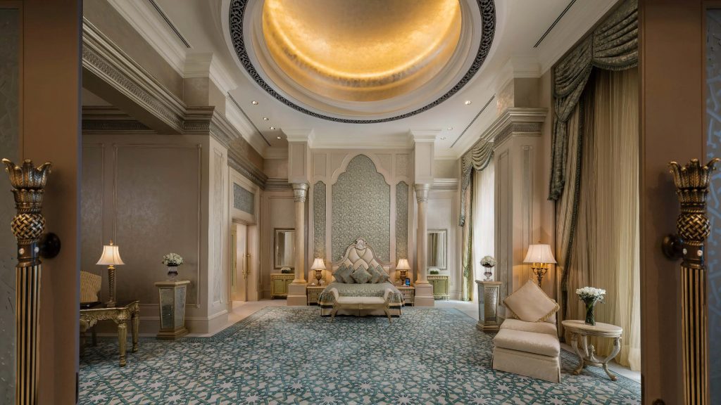 Emirates Palace Abu Dhabi Hotel - Abu Dhabi, UAE - Three Bedroom Palace Suite Master Bedroom