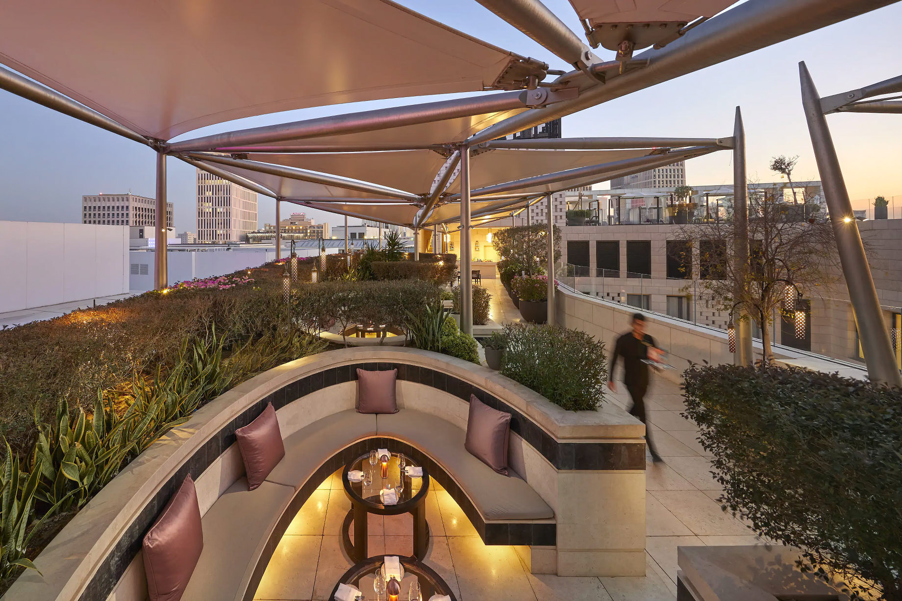 Mandarin Oriental, Doha Hotel – Doha, Qatar – Aqua Rooftop Dining