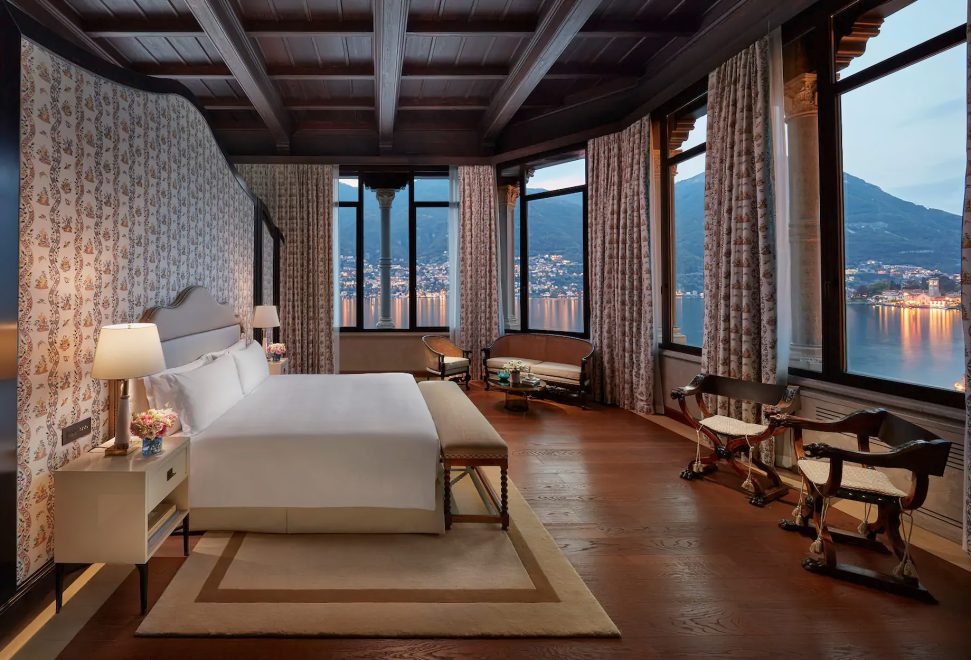 Mandarin Oriental, Lago di Como Hotel - Lake Como, Italy - Penthouse Suite Bedroom