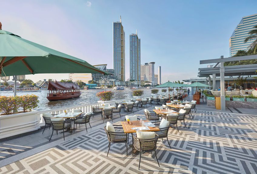 Mandarin Oriental, Bangkok Hotel - Bangkok, Thailand - The Verandah Restaurant Terrace