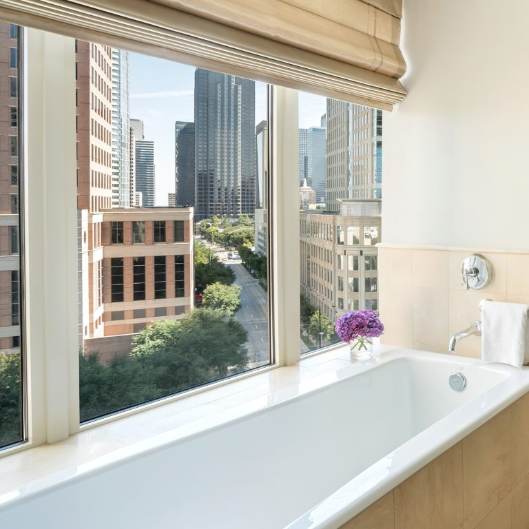 The Ritz-Carlton, Dallas Hotel – Dallas, TX, USA – Suite Bathroom View
