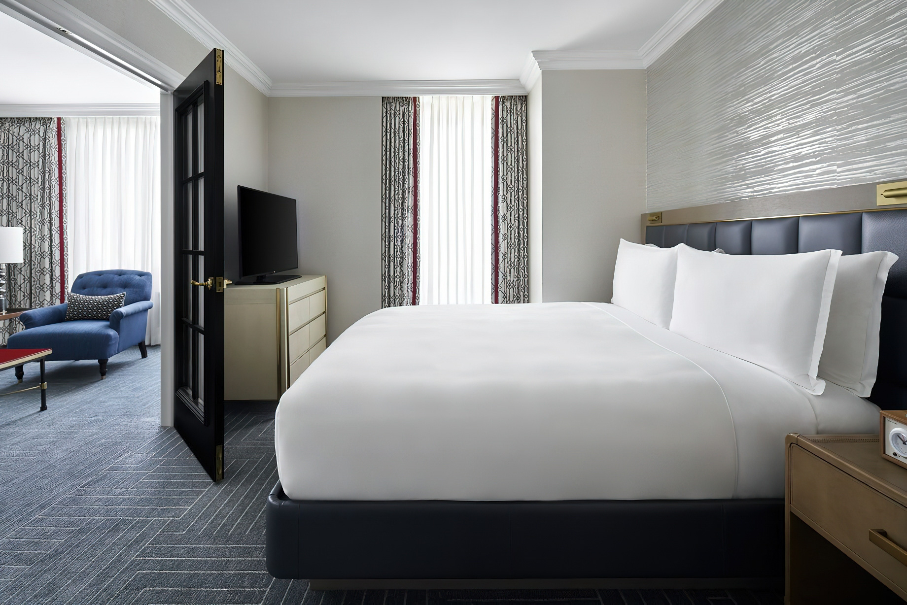 The Ritz-Carlton Washington, D.C. Hotel – Washington, D.C. USA – Executive Suite Bedroom