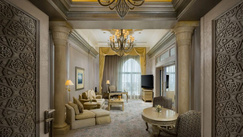 Emirates Palace Abu Dhabi Hotel - Abu Dhabi, UAE - Deluxe Palace Suite