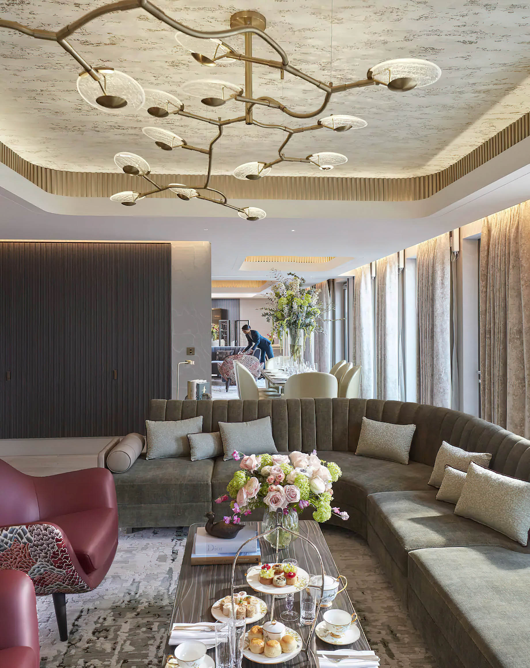 Mandarin Oriental Hyde Park, London Hotel – London, United Kingdom – Mandarin Penthouse Living Room