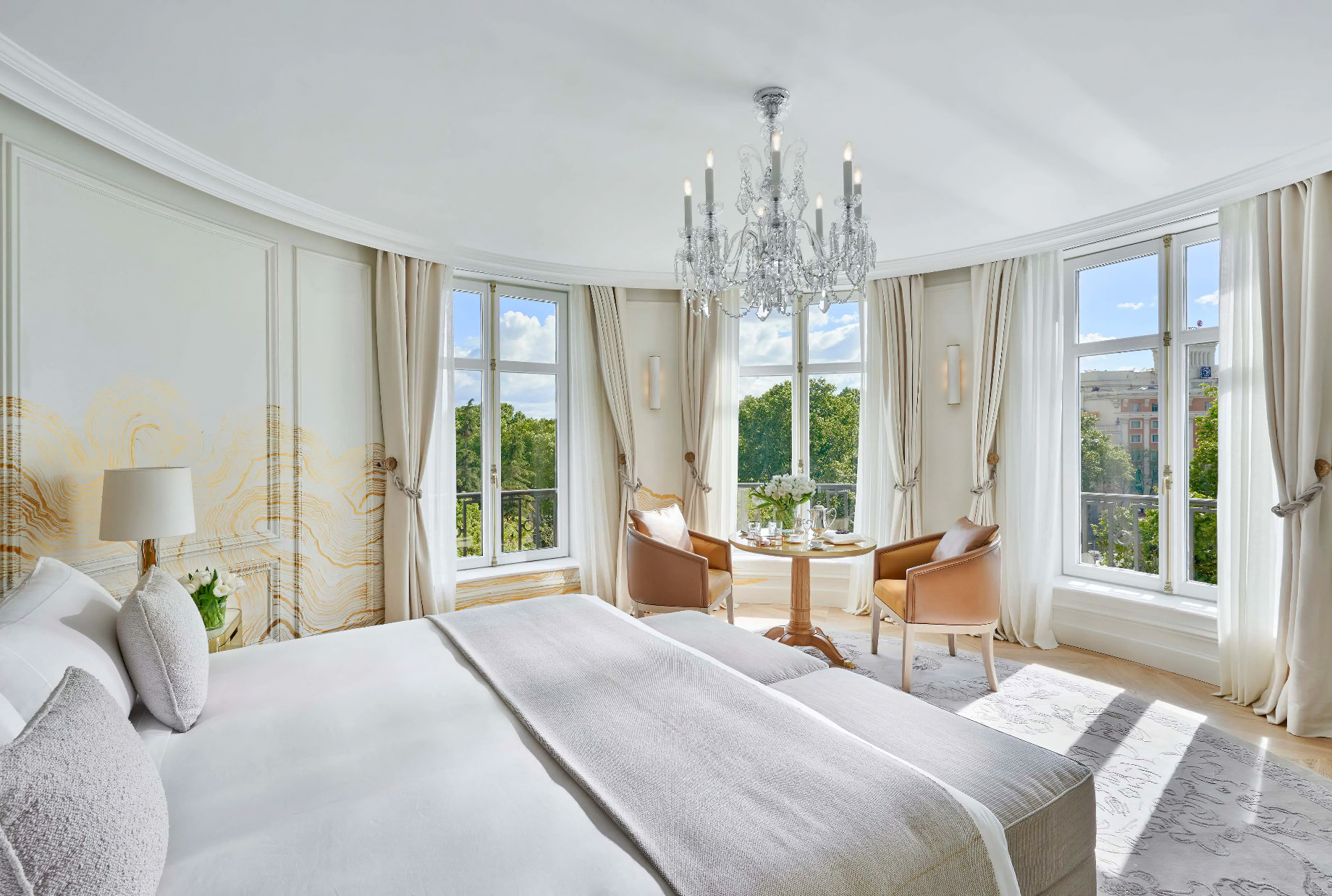 Mandarin Oriental Ritz, Madrid Hotel – Madrid, Spain – Presidential Suite Bedroom