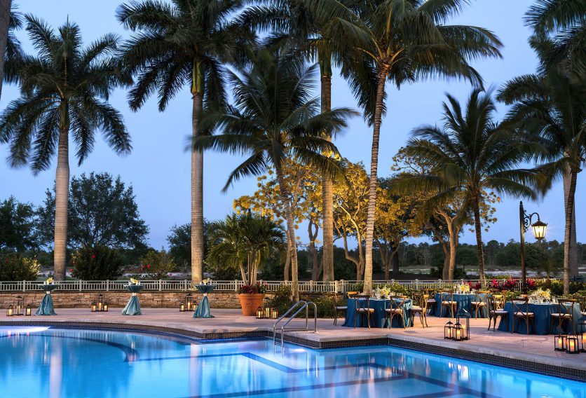 The Ritz-Carlton Golf Resort, Naples - Naples, FL, USA - Outdoor Pool Sunset
