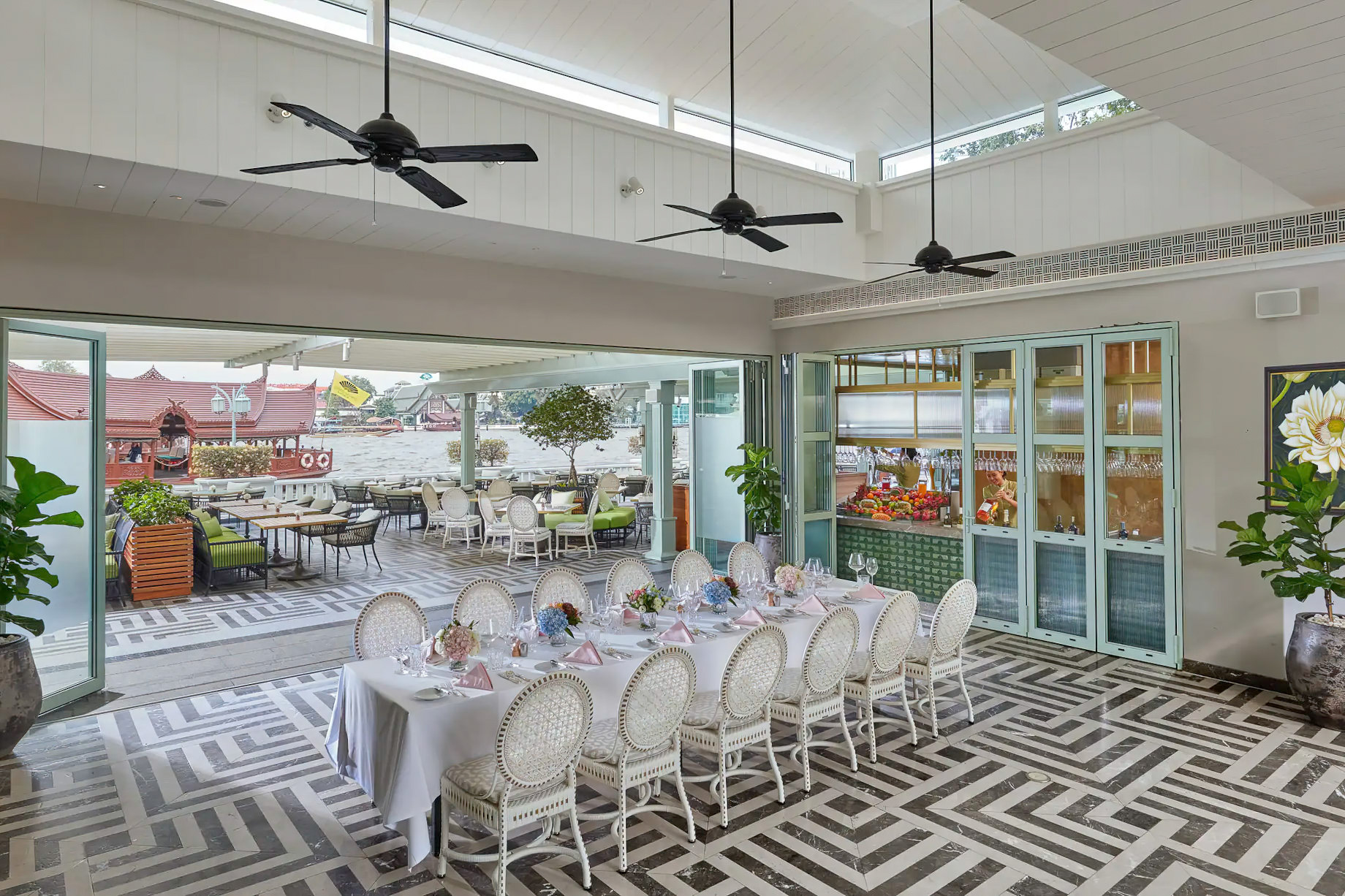 Mandarin Oriental, Bangkok Hotel - Bangkok, Thailand - Riverside Tterrace Private Dining