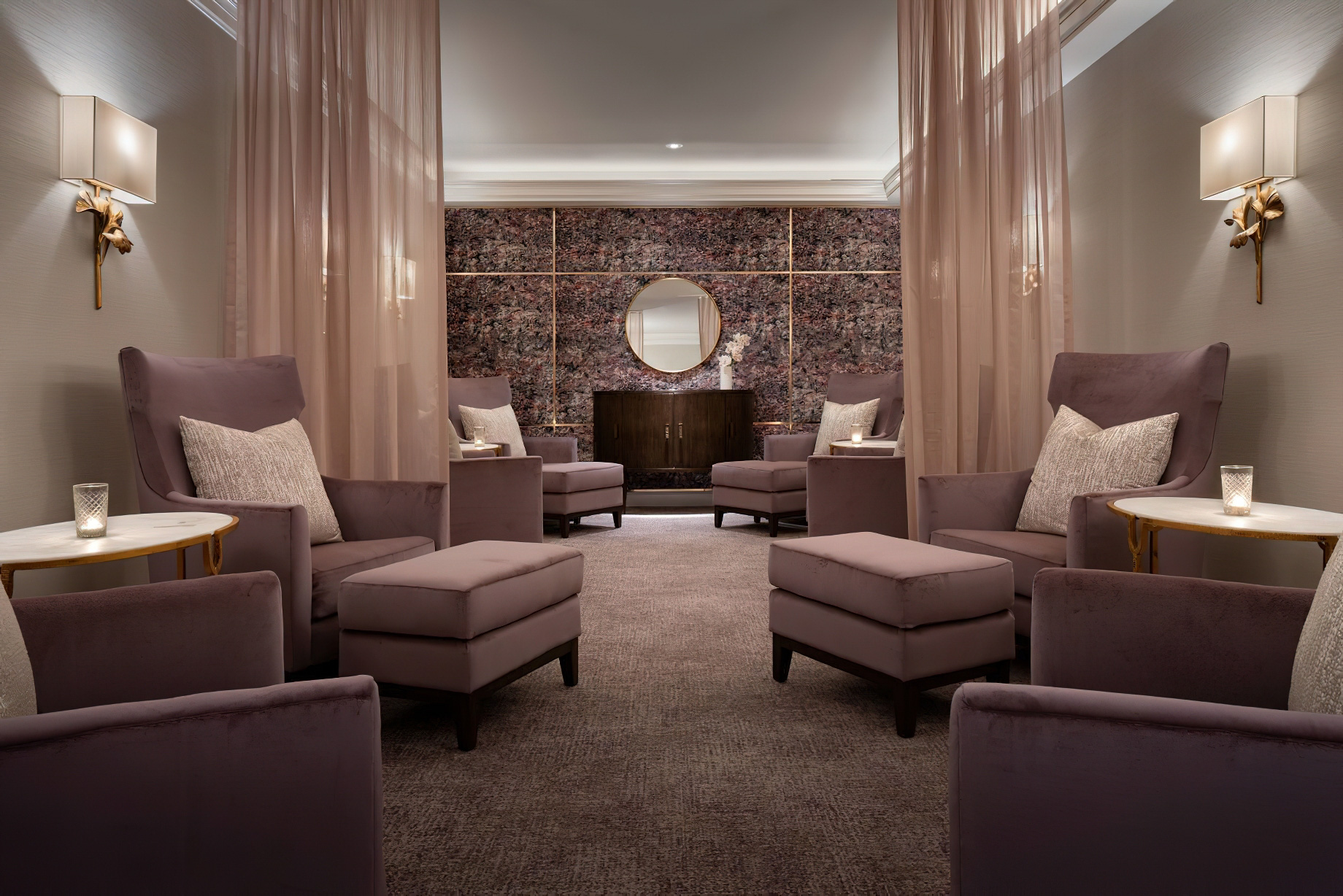 The Ritz-Carlton, Dallas Hotel - Dallas, TX, USA - Spa Womens Lounge