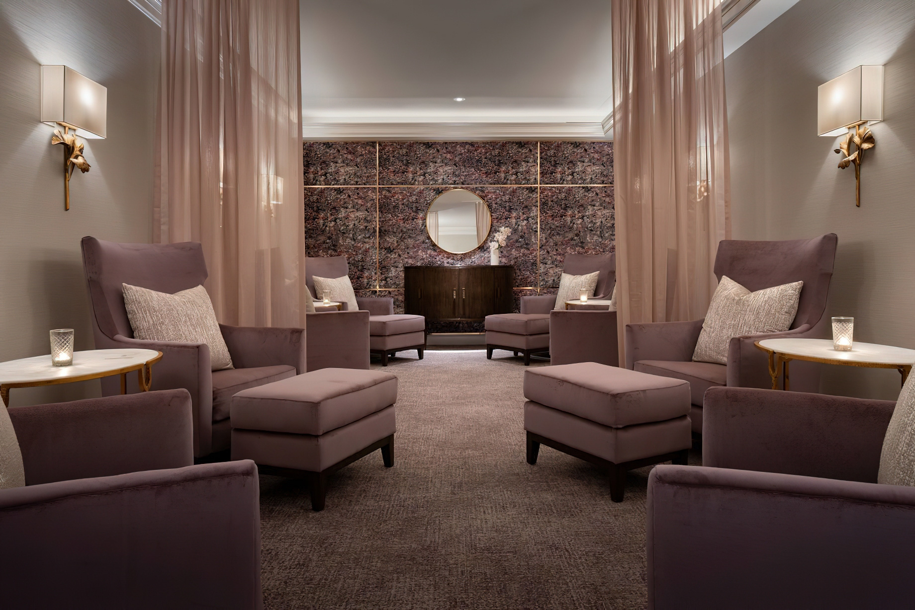 The Ritz-Carlton, Dallas Hotel - Dallas, TX, USA - Spa Womens Lounge