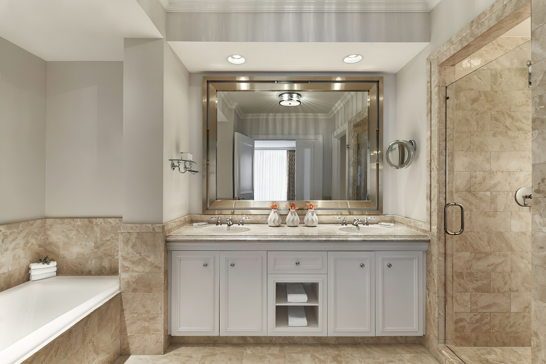 The Ritz-Carlton Washington, D.C. Hotel - Washington, D.C. USA - One Bedroom Suite Bathroom