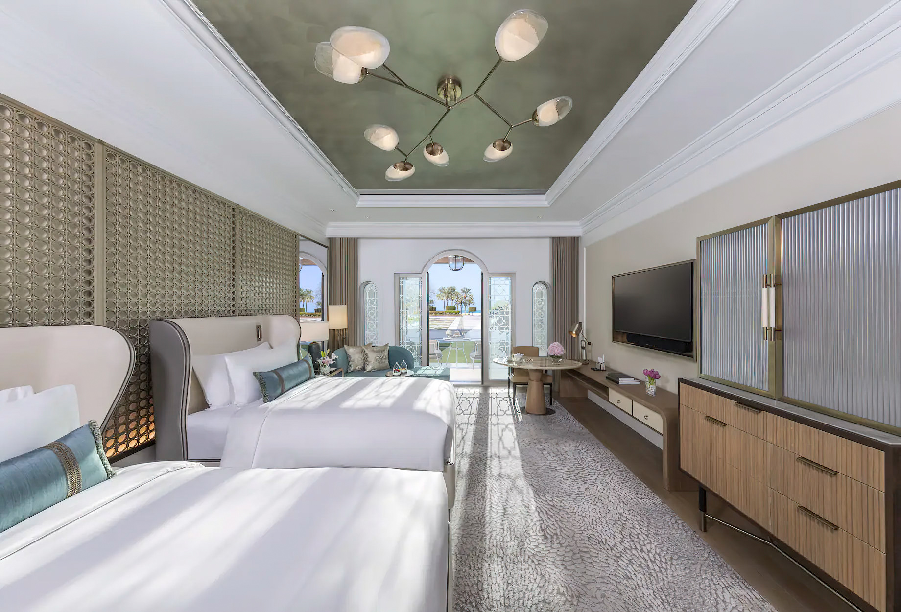 Emirates Palace Abu Dhabi Hotel – Abu Dhabi, UAE – Deluxe Garden Terrace View Room