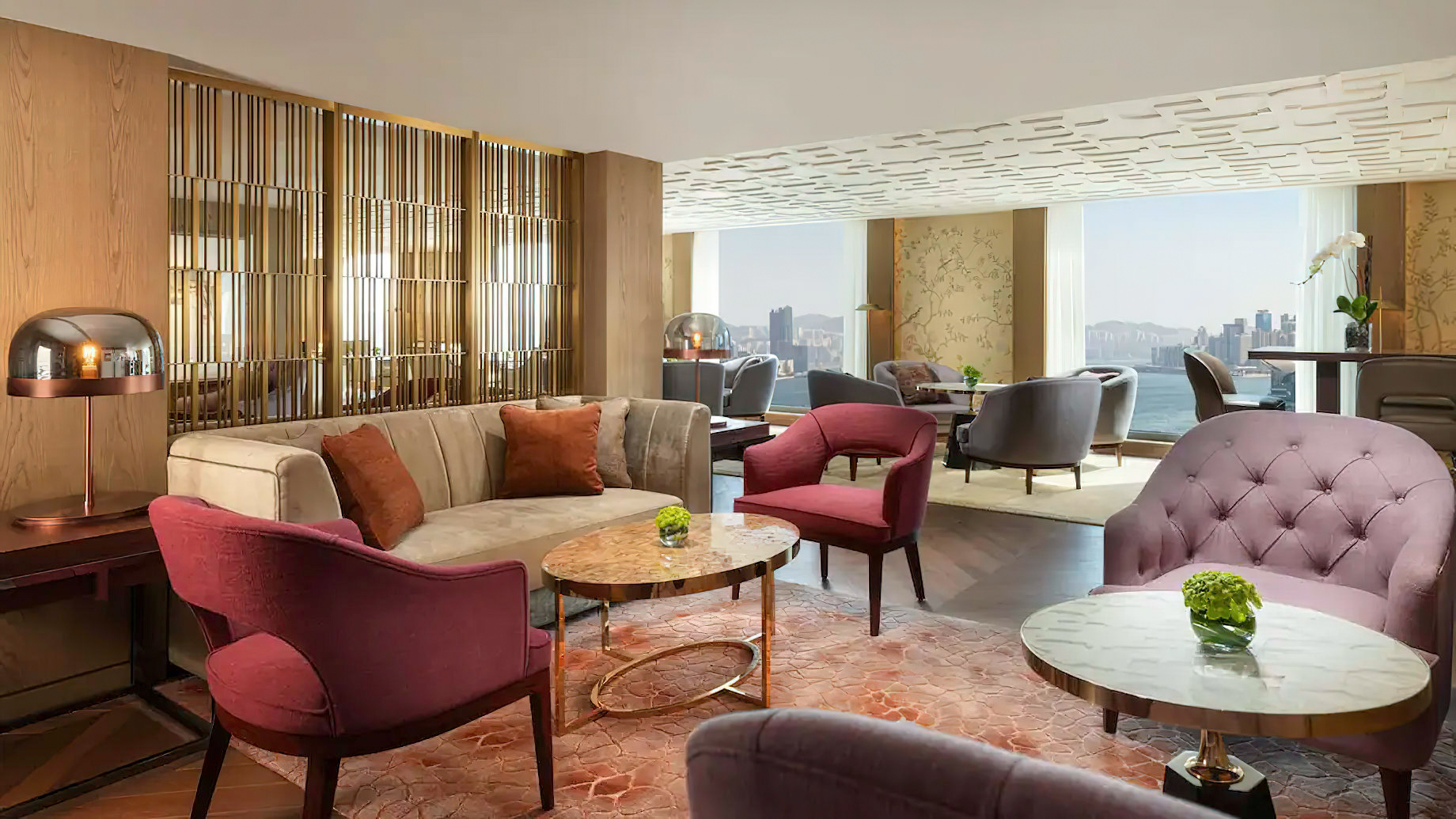 Mandarin Oriental, Hong Kong Hotel – Hong Kong, China – Club Lounge