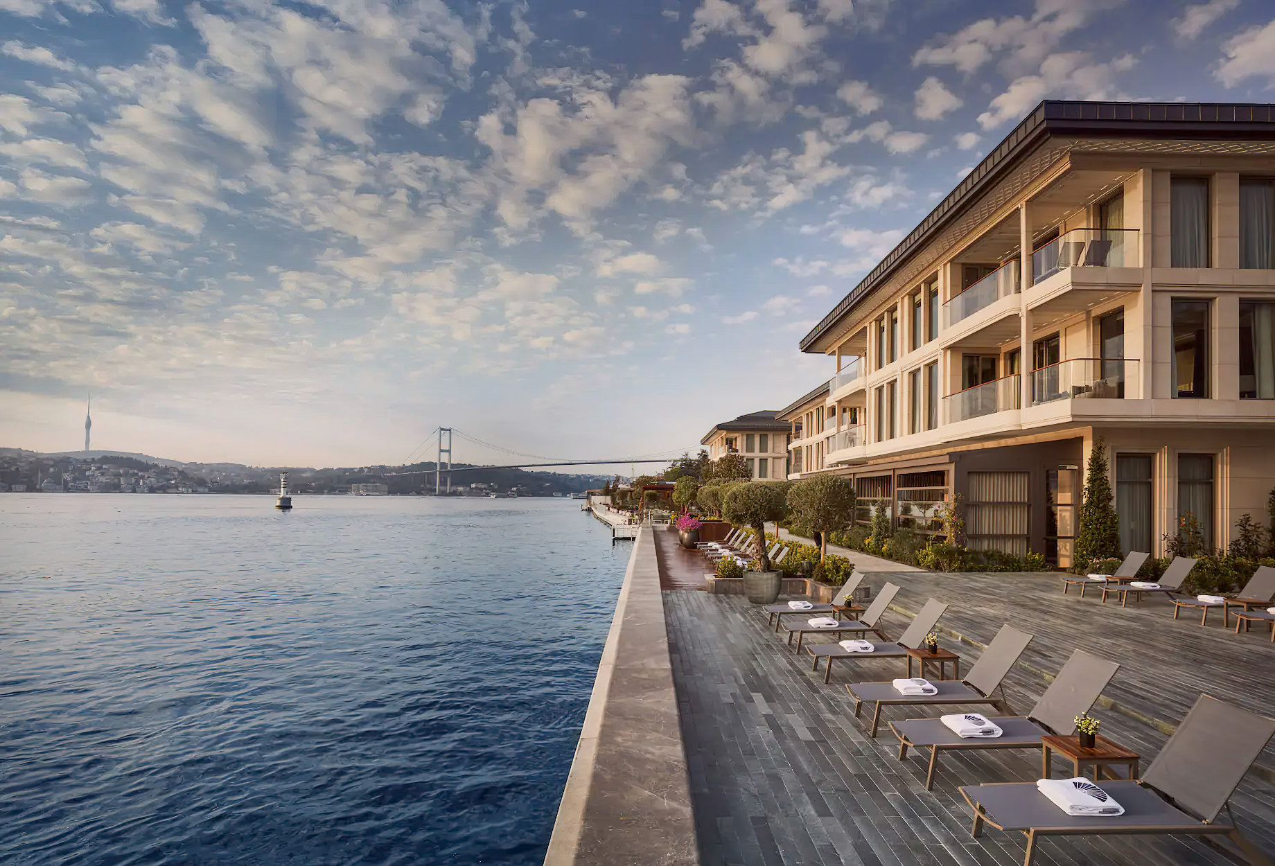 Mandarin Oriental Bosphorus, Istanbul Hotel – Istanbul, Turkey – Waterfront Terrace