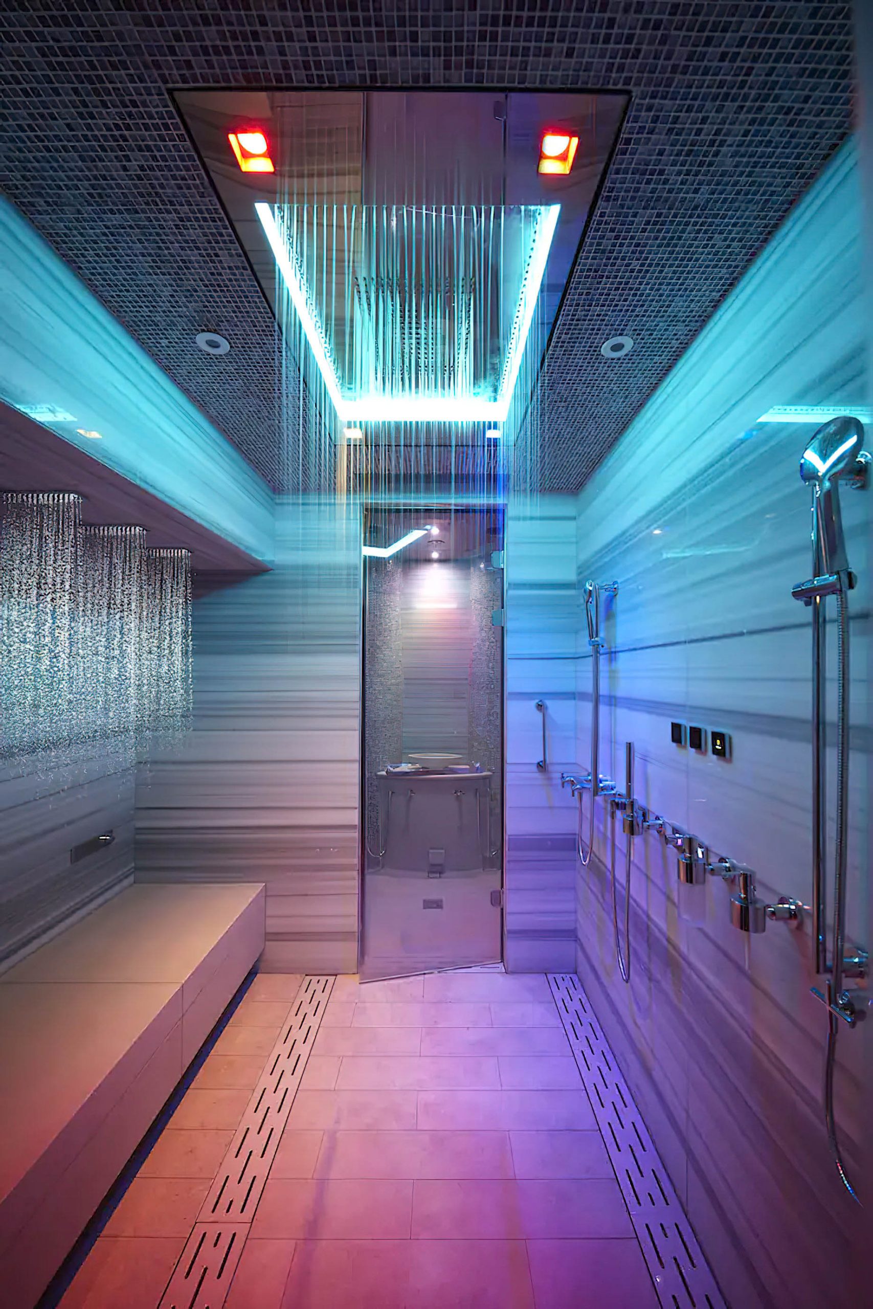 Mandarin Oriental Wangfujing, Beijing Hotel – Beijing, China – Spa Hammam Shower