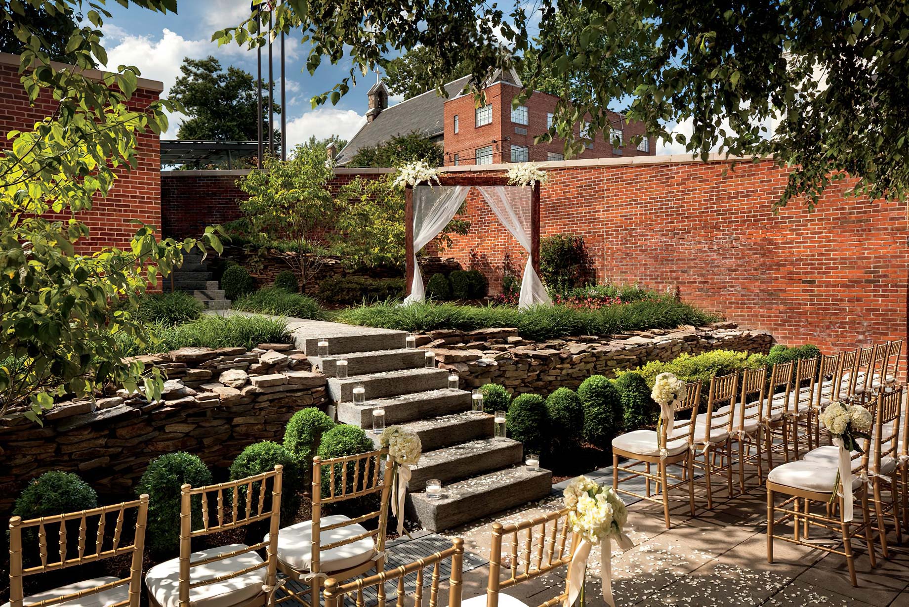 The Ritz-Carlton Georgetown, Washington, D.C. Hotel - Washington, D.C. USA - Exterior Wedding Reception Area