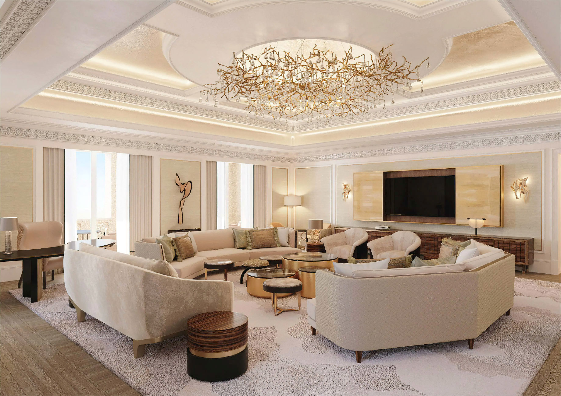 Emirates Palace Abu Dhabi Hotel – Abu Dhabi, UAE – Royal Suite