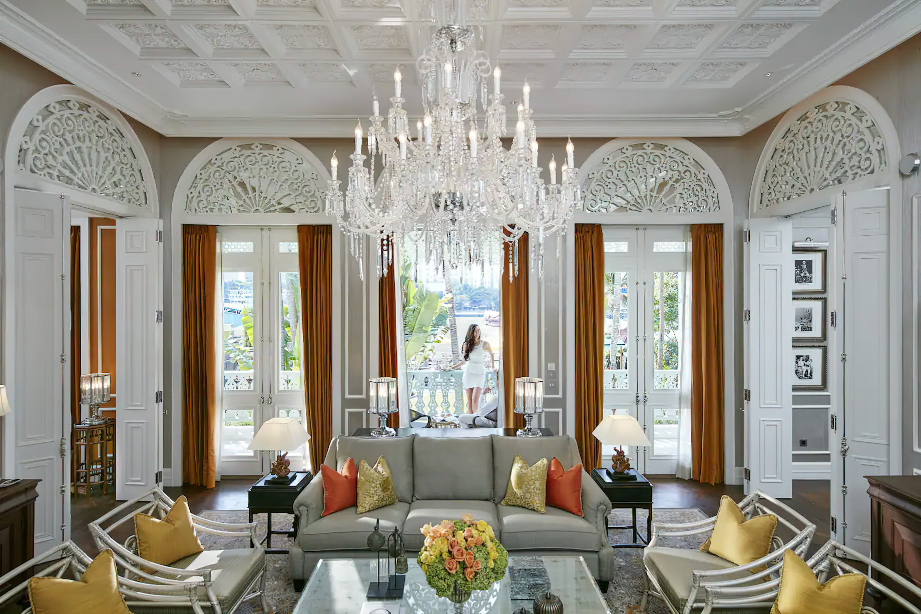 Mandarin Oriental, Bangkok Hotel – Bangkok, Thailand – Royal Suite Living Room