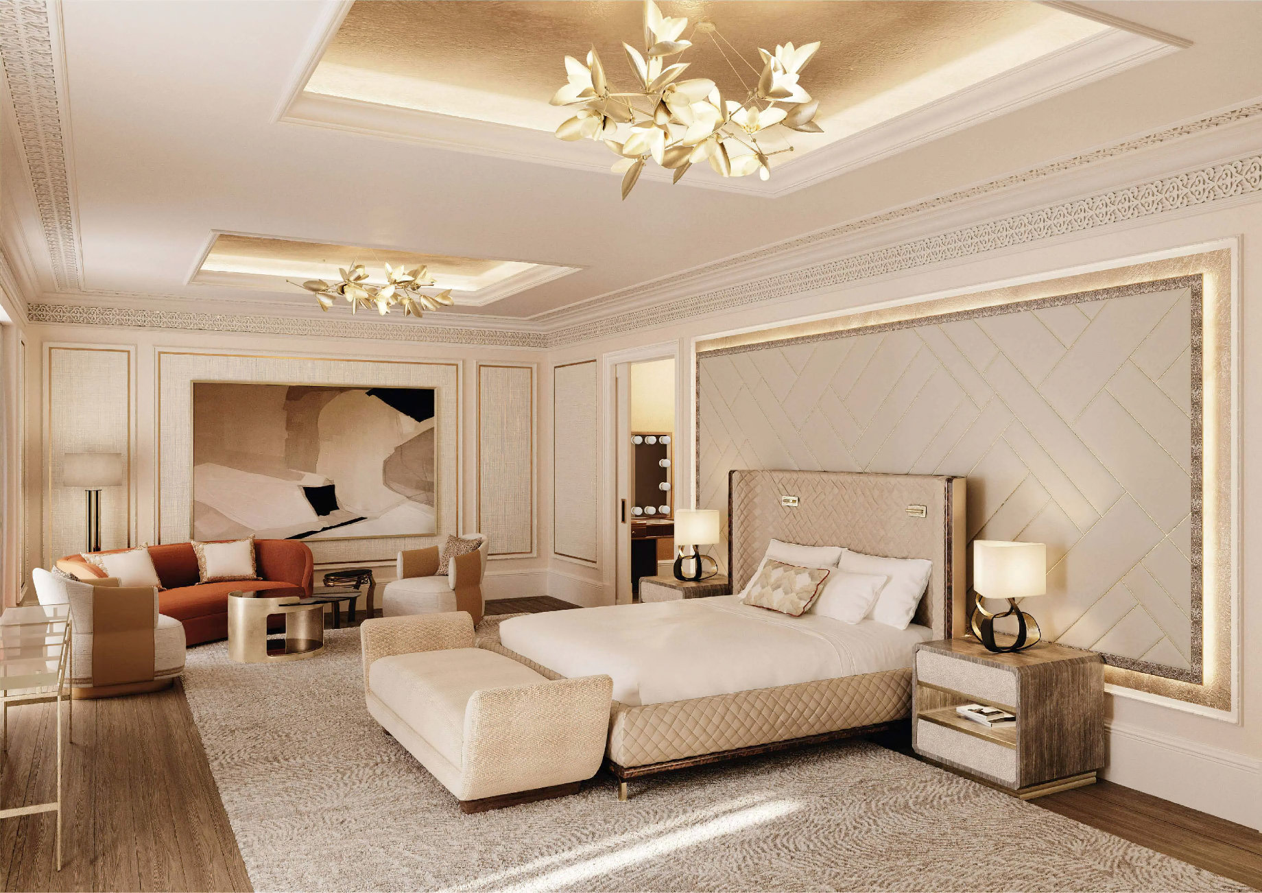 Emirates Palace Abu Dhabi Hotel – Abu Dhabi, UAE – Panoramic Sea View Suite