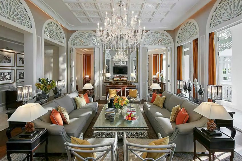 Mandarin Oriental, Bangkok Hotel - Bangkok, Thailand - Royal Suite Living Room