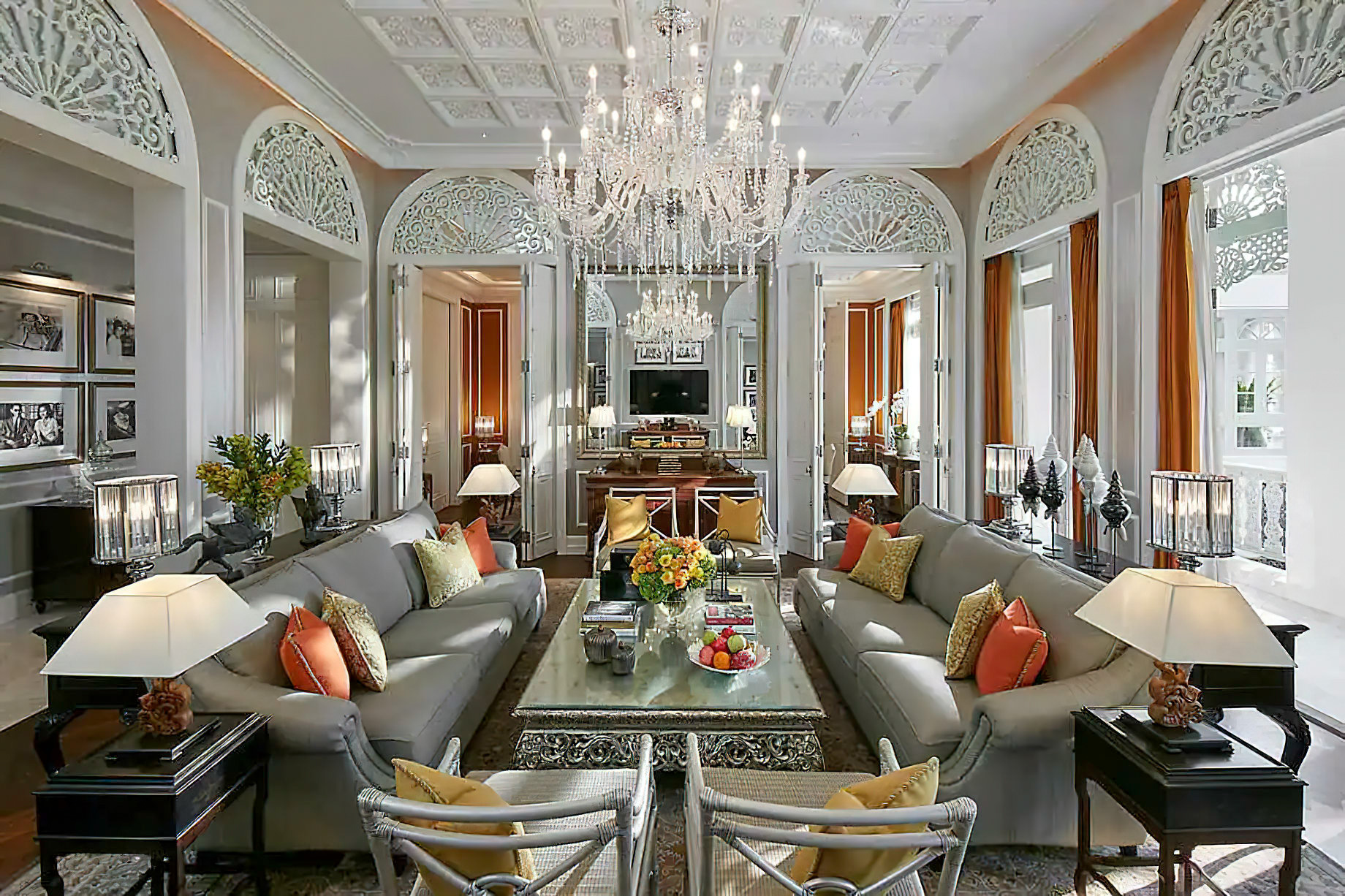 Mandarin Oriental, Bangkok Hotel – Bangkok, Thailand – Royal Suite Living Room