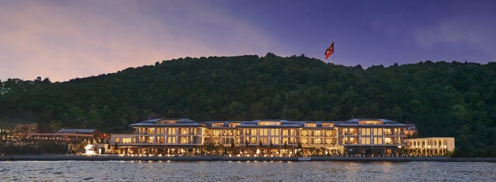Mandarin Oriental Bosphorus, Istanbul Hotel - Istanbul, Turkey - Waterfront View Night