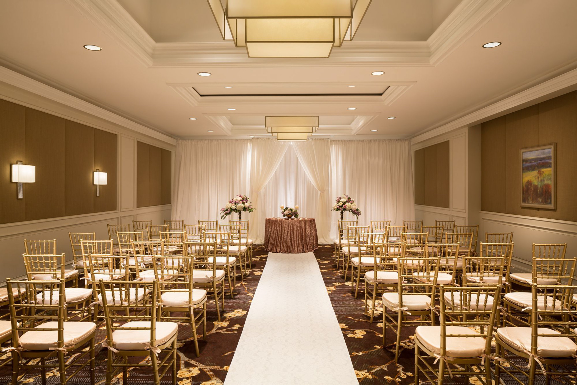 The Ritz-Carlton, Tysons Corner Hotel – McLean, VA, USA – Plaza Room Wedding