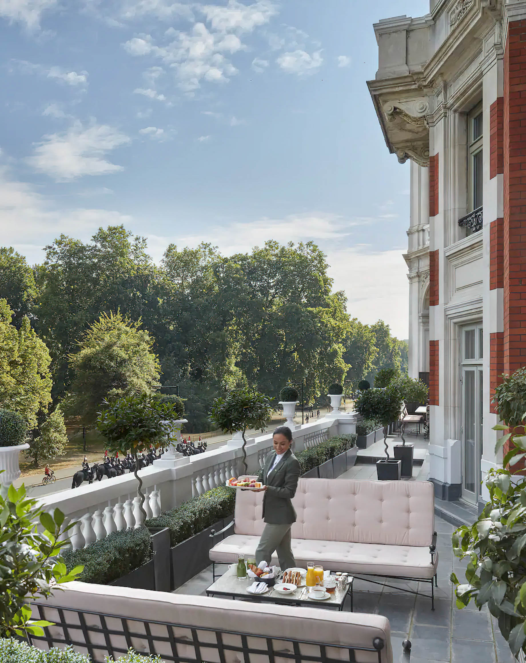 Mandarin Oriental Hyde Park, London Hotel – London, United Kingdom – Royal Suite Terrace