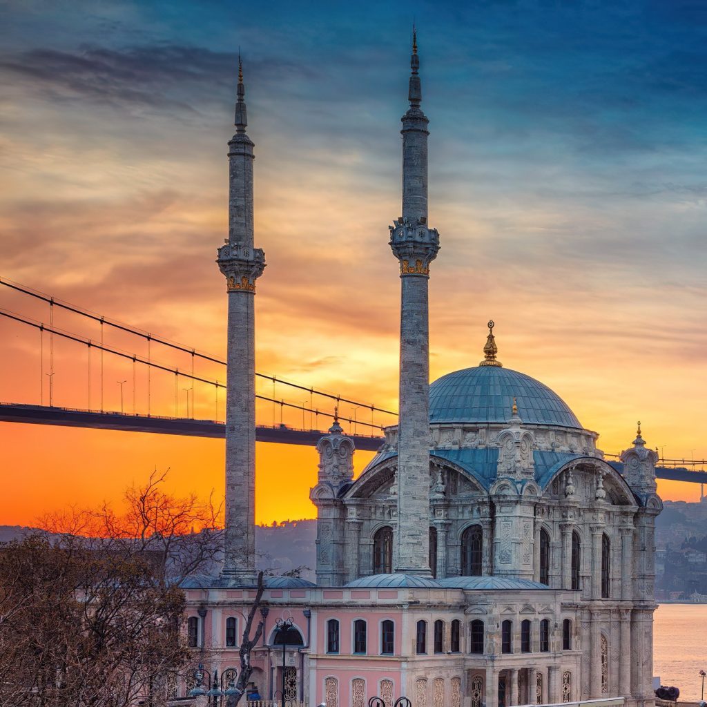 Mandarin Oriental Bosphorus, Istanbul Hotel - Istanbul, Turkey - Bosphorus Bridge View Sunset
