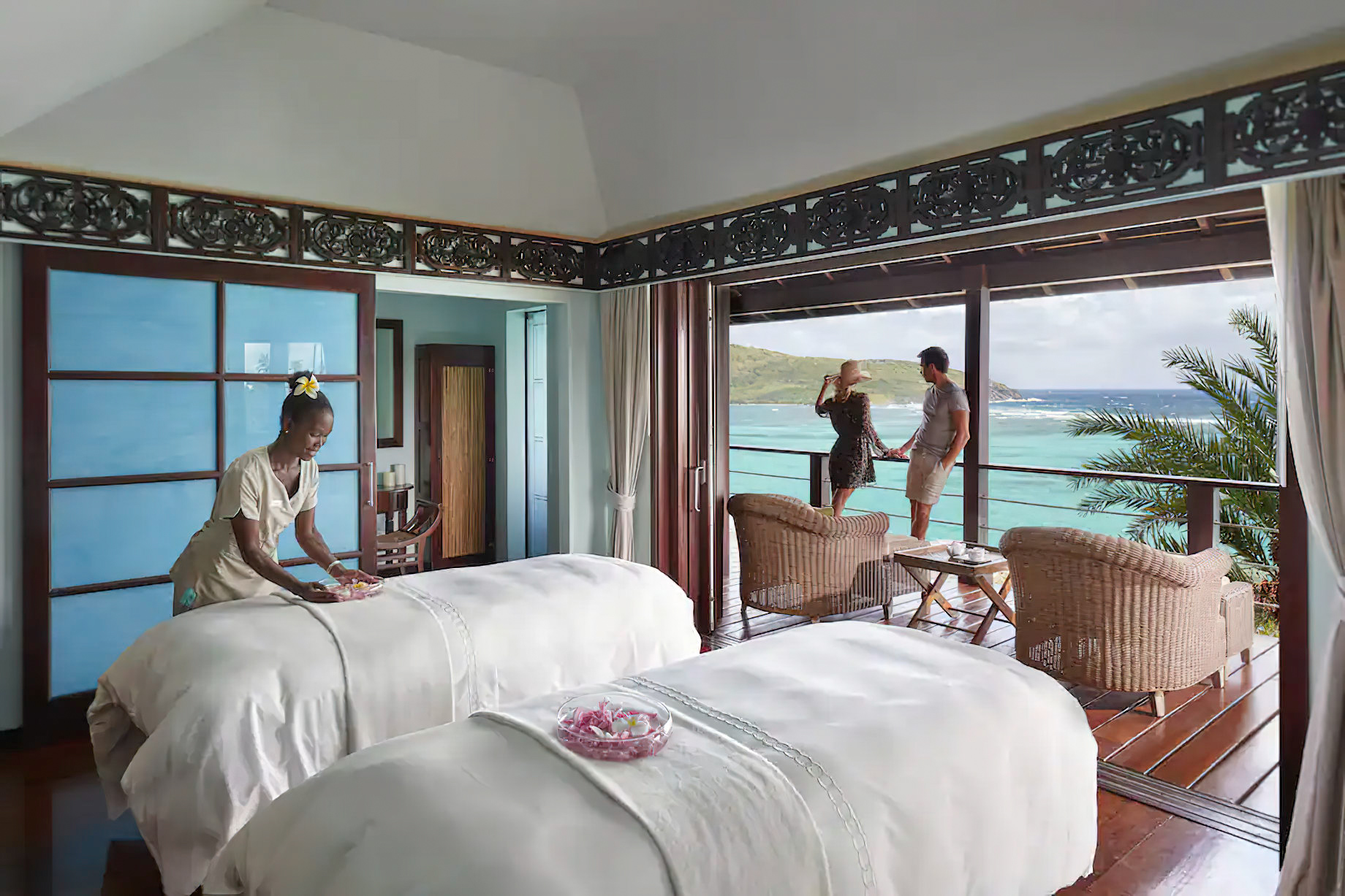 Mandarin Oriental, Canouan Island Resort – Saint Vincent and the Grenadines – Spa Treatment Room