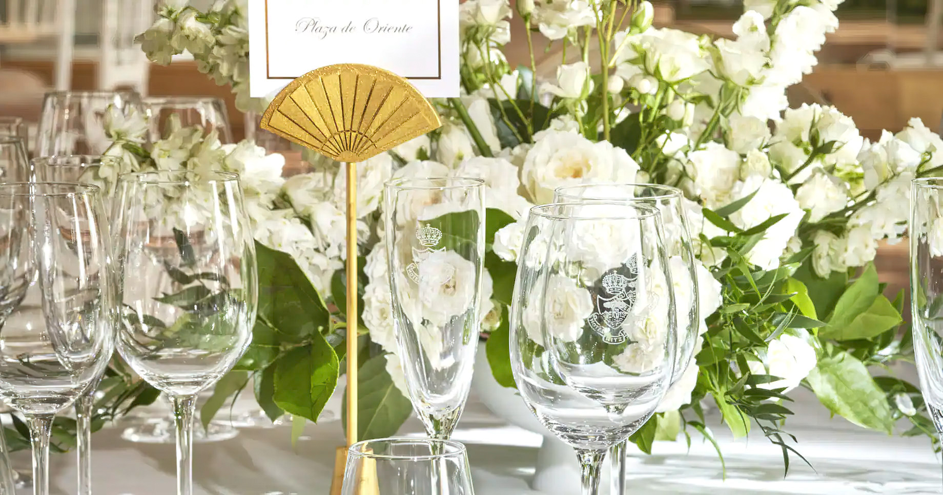 Mandarin Oriental Ritz, Madrid Hotel - Madrid, Spain - Wedding Reception Table