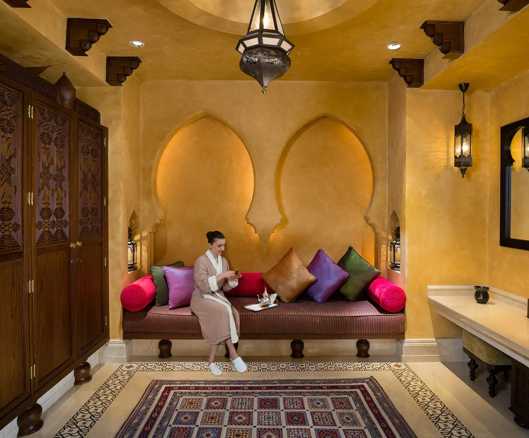 Emirates Palace Abu Dhabi Hotel – Abu Dhabi, UAE – Spa Majlis