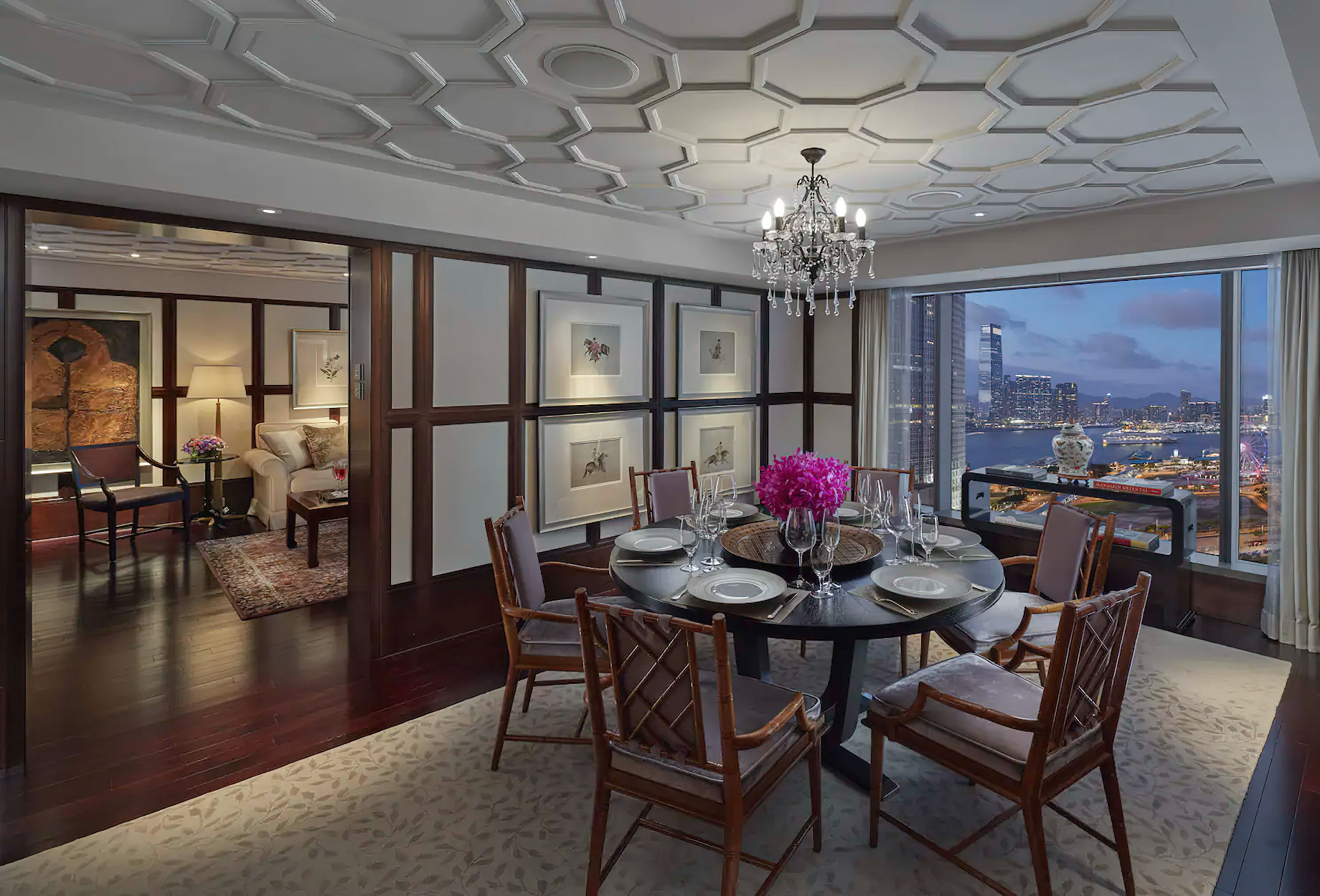 Mandarin Oriental, Hong Kong Hotel – Hong Kong, China – Macau Suite Dining Room