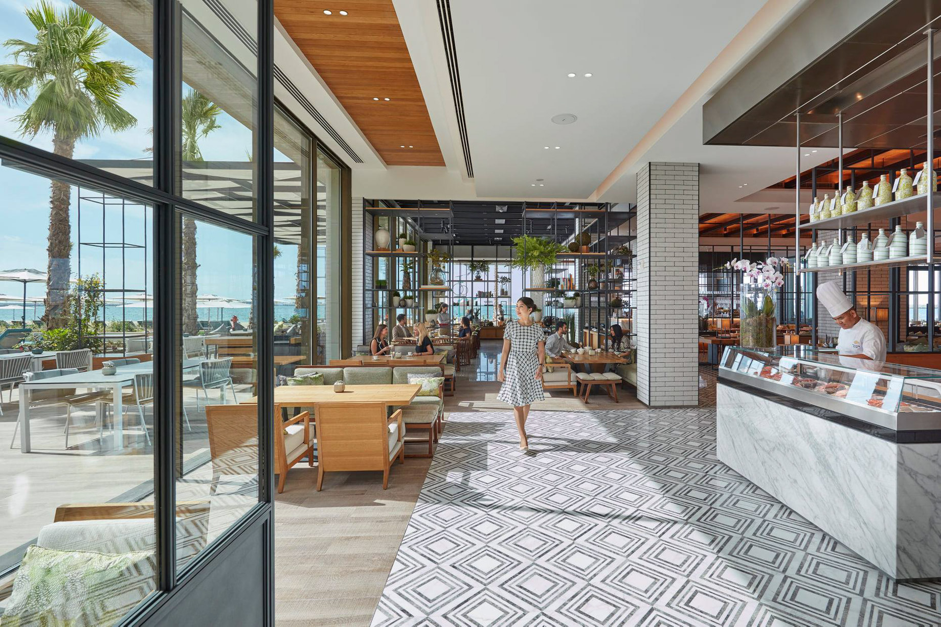 Mandarin Oriental Jumeira, Dubai Resort – Jumeirah, Dubai, UAE – The Bay Restaurant