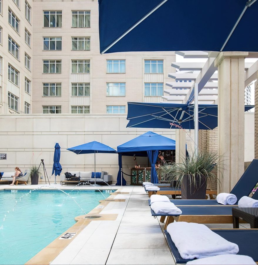 The Ritz-Carlton, Dallas Hotel - Dallas, TX, USA - Rooftop Pool Deck