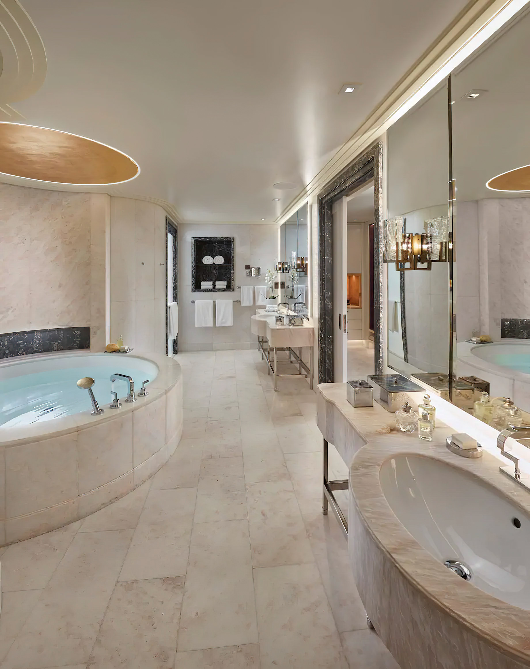 Mandarin Oriental, Doha Hotel – Doha, Qatar – Barahat Suite Bathroom