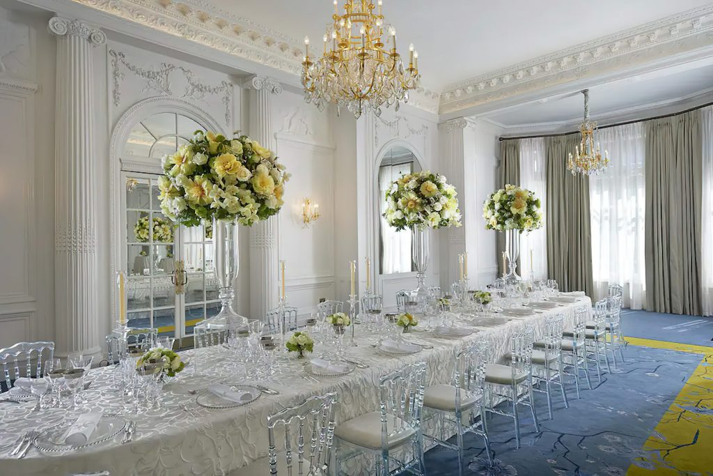 Mandarin Oriental Hyde Park, London Hotel - London, United Kingdom - Banquet Table