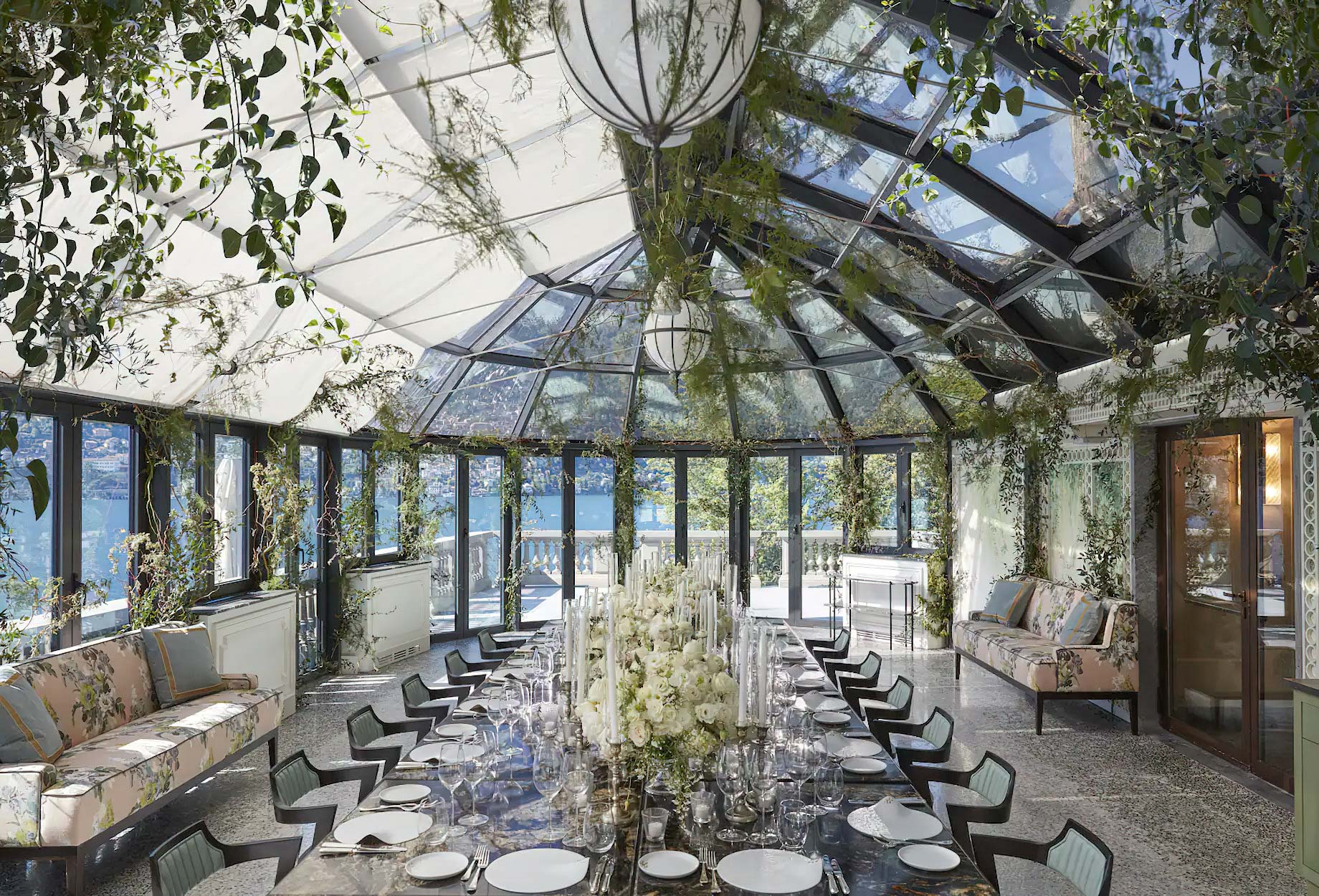 Mandarin Oriental, Lago di Como Hotel – Lake Como, Italy – Event Venue Greenhouse Wedding