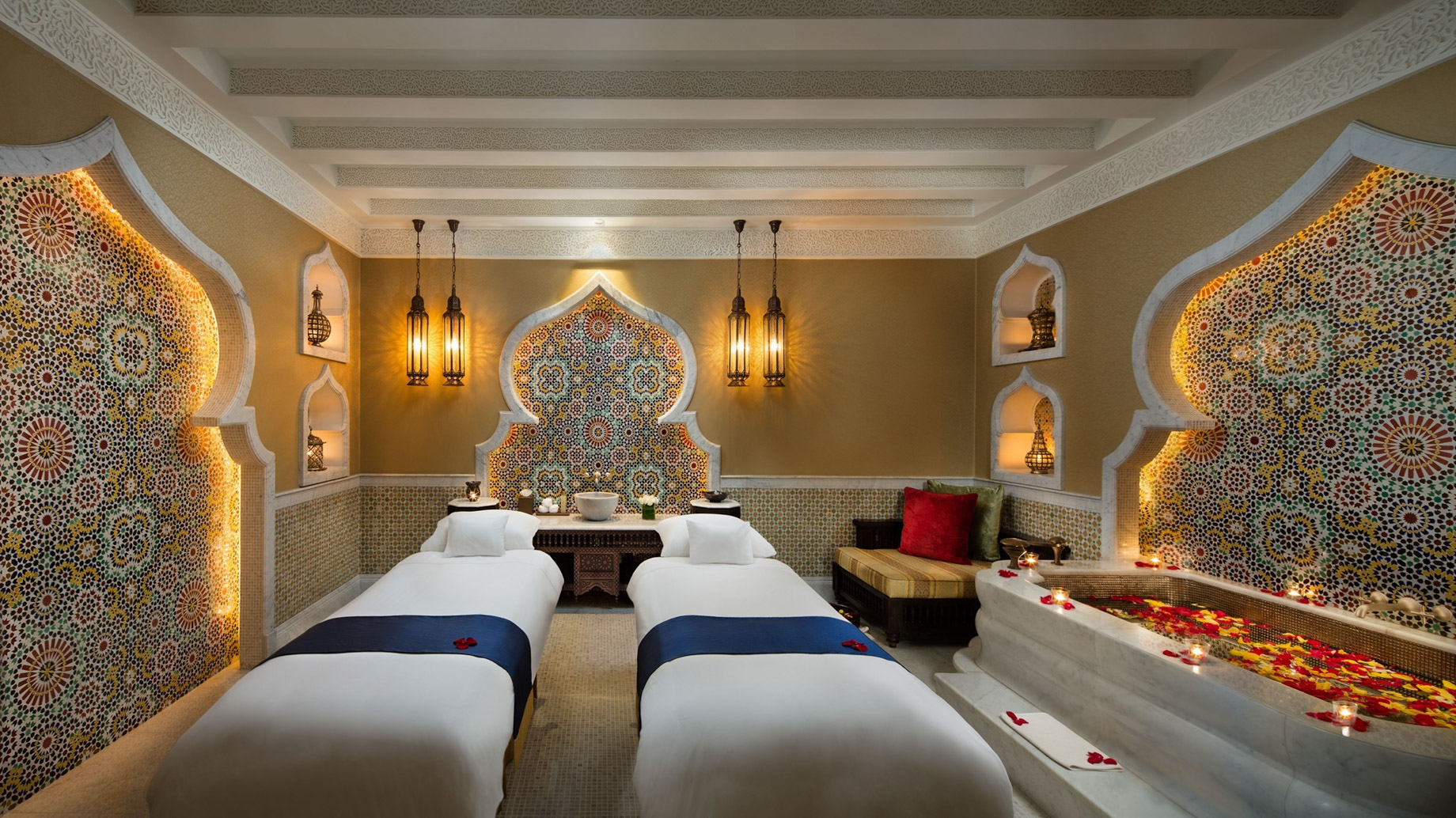 Emirates Palace Abu Dhabi Hotel – Abu Dhabi, UAE – Spa Treatment Room