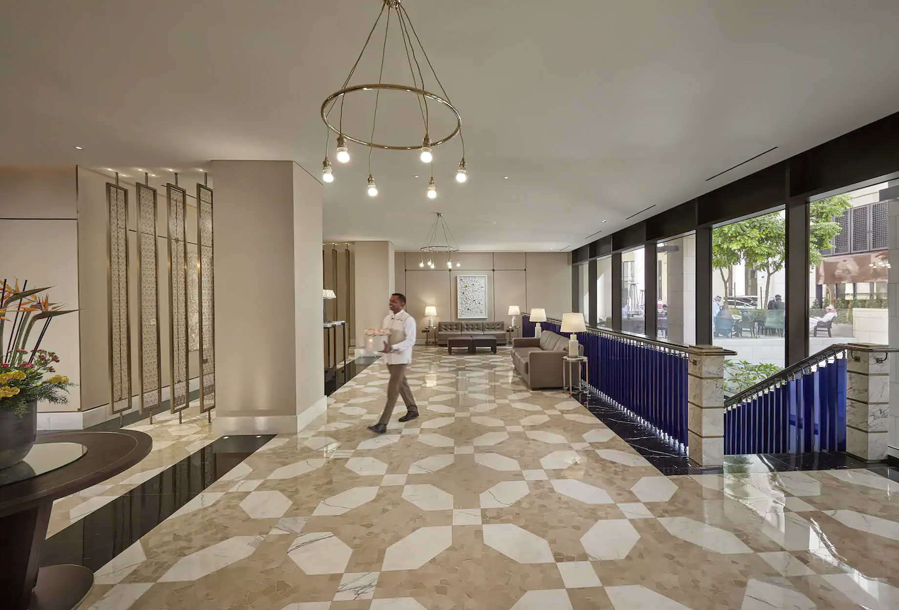 Mandarin Oriental, Doha Hotel – Doha, Qatar – Apartment Lobby