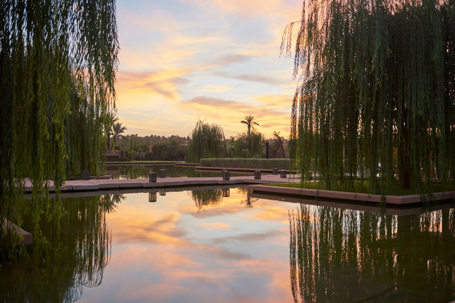Mandarin Oriental, Marrakech Hotel - Marrakech, Morocco - Reflecting Pool