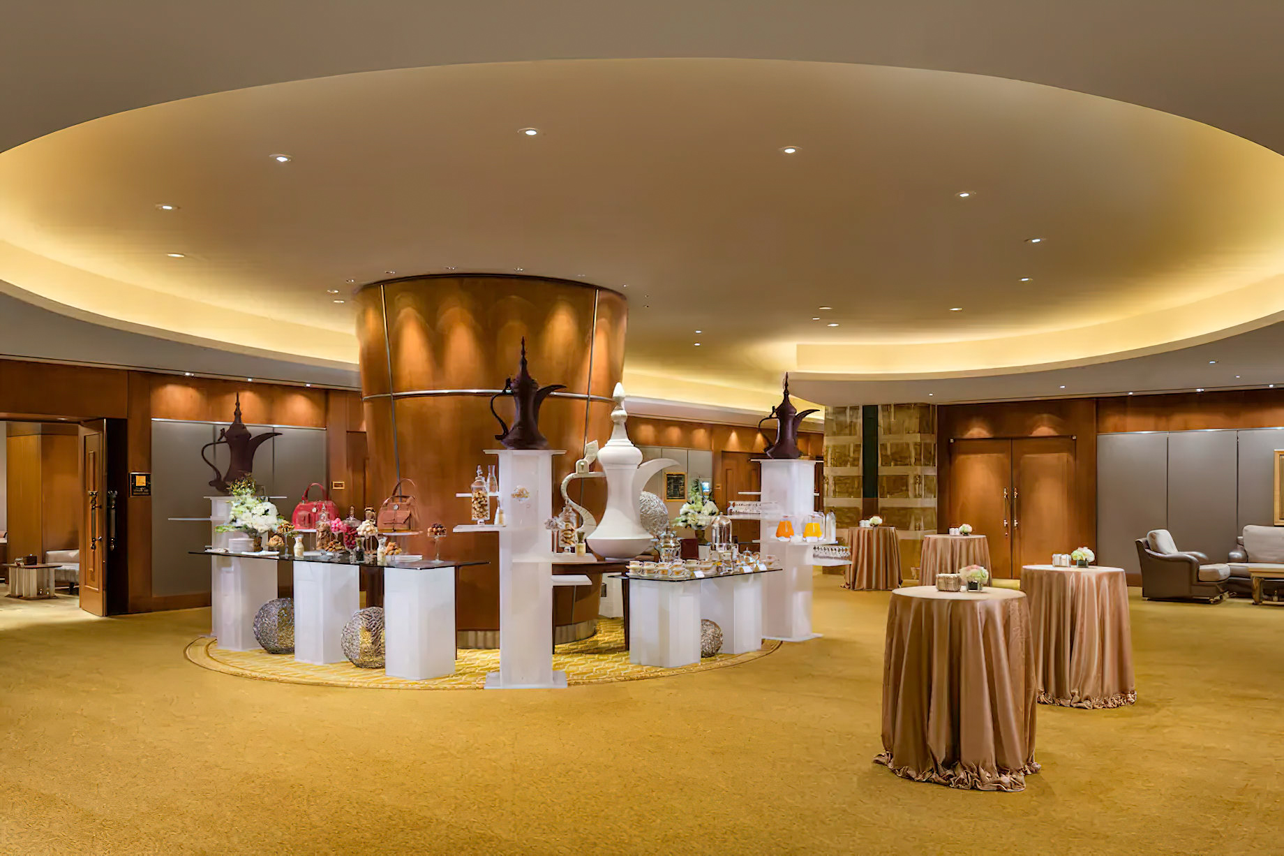 Emirates Palace Abu Dhabi Hotel – Abu Dhabi, UAE – Conference Center Foyer