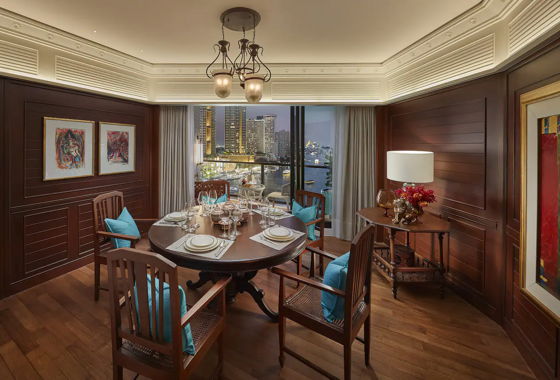 Mandarin Oriental, Bangkok Hotel – Bangkok, Thailand – Siam One Bedroom Suite Dining Room