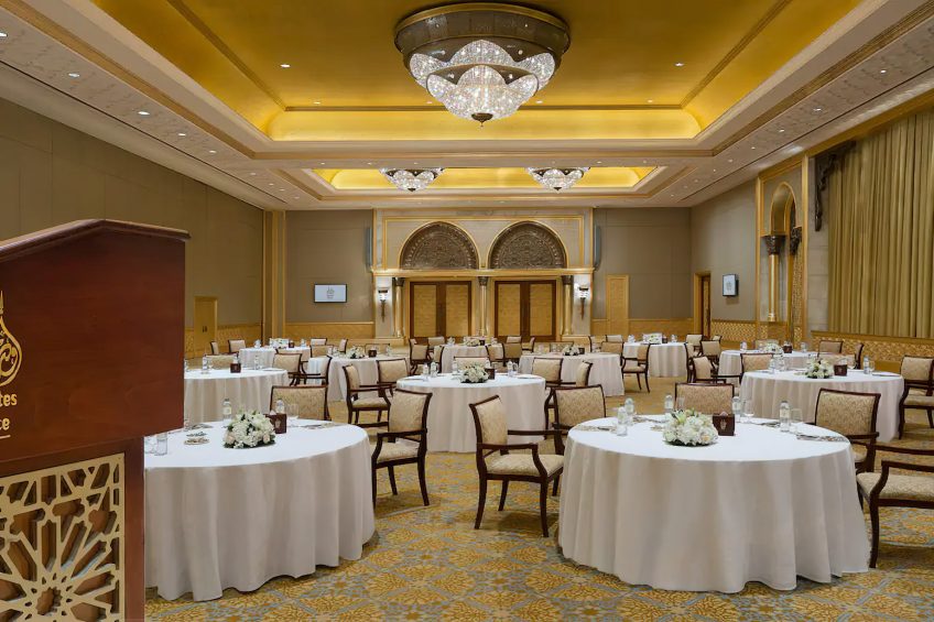 Emirates Palace Abu Dhabi Hotel - Abu Dhabi, UAE - Ballroom