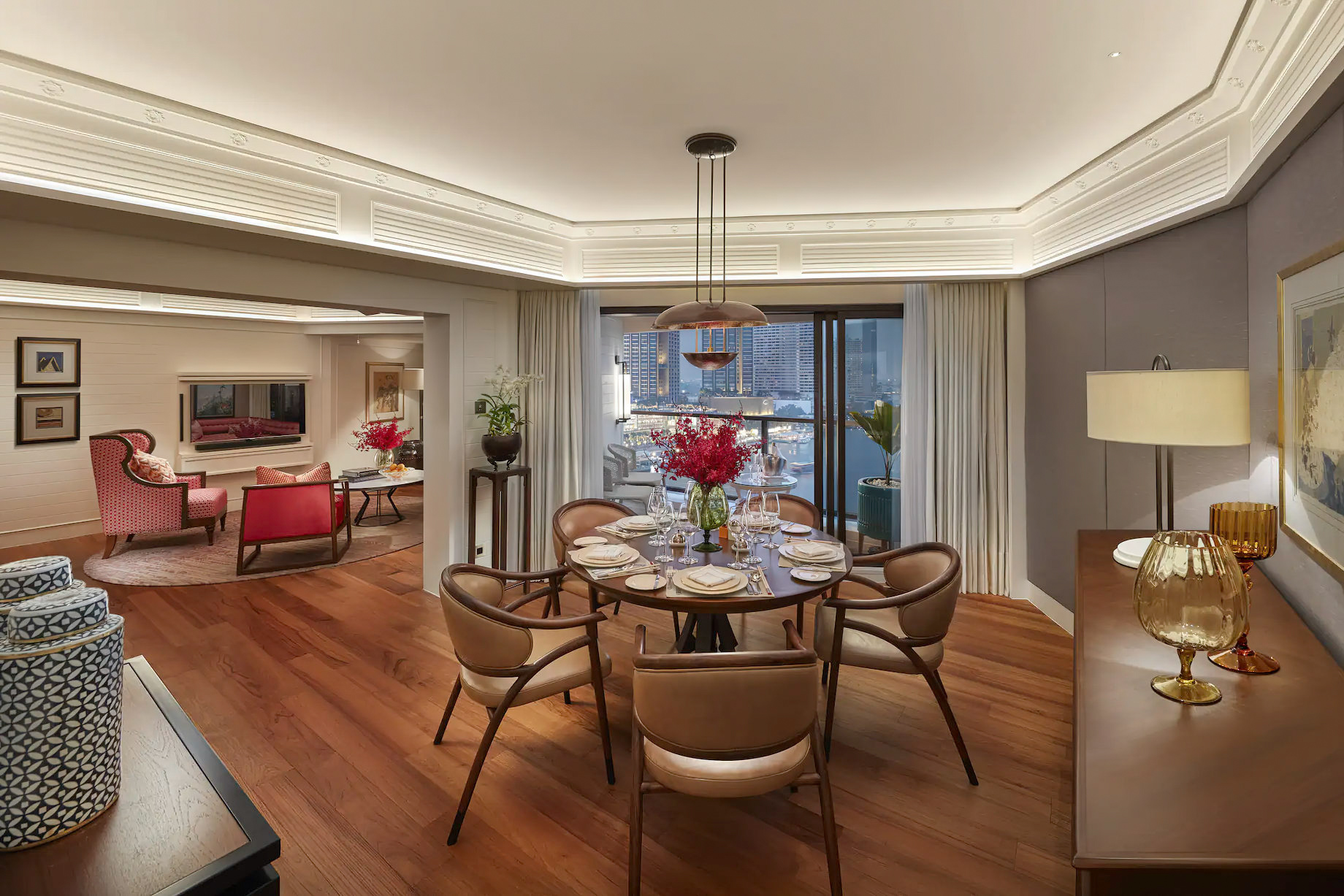 Mandarin Oriental, Bangkok Hotel – Bangkok, Thailand – Premier One Bedroom Suite Dining Room