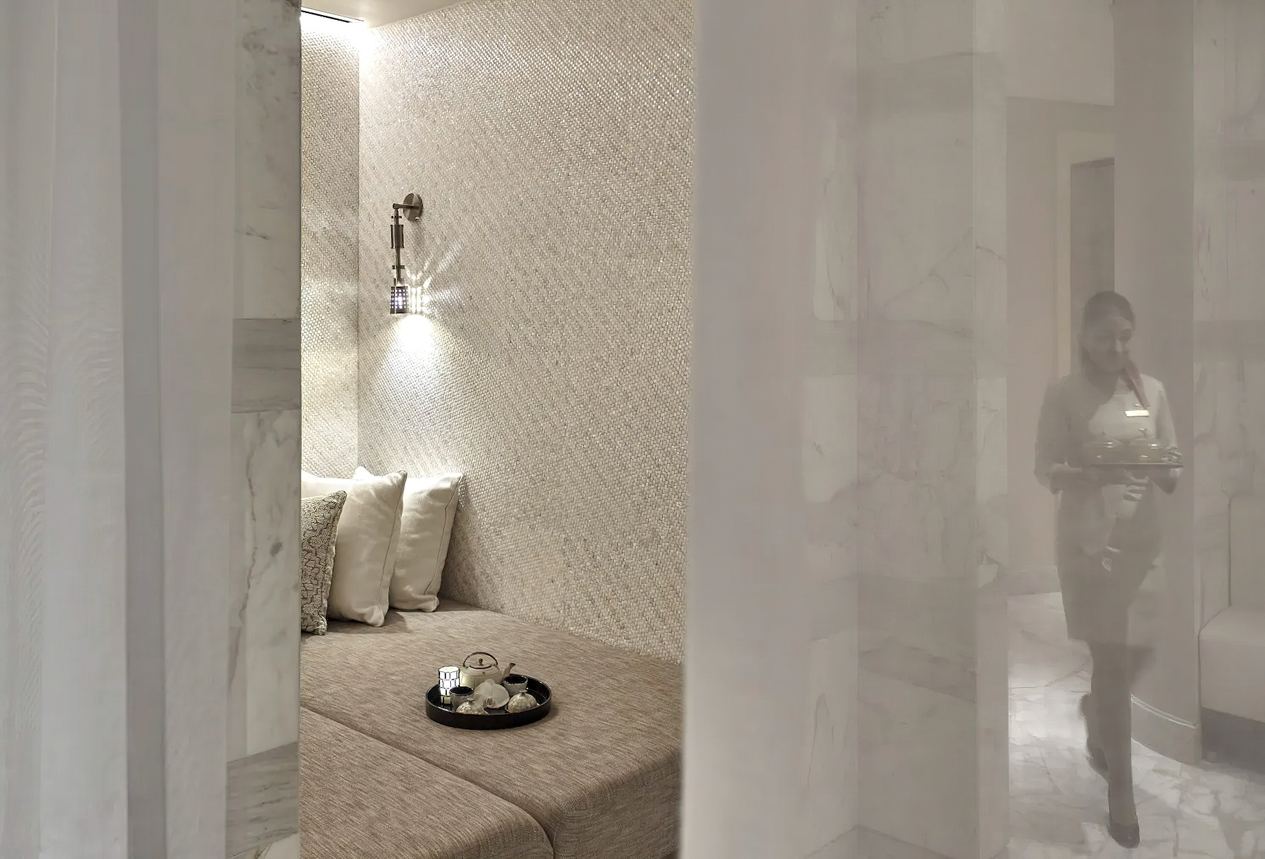 Mandarin Oriental, Doha Hotel – Doha, Qatar – Spa Relaxation Lounge